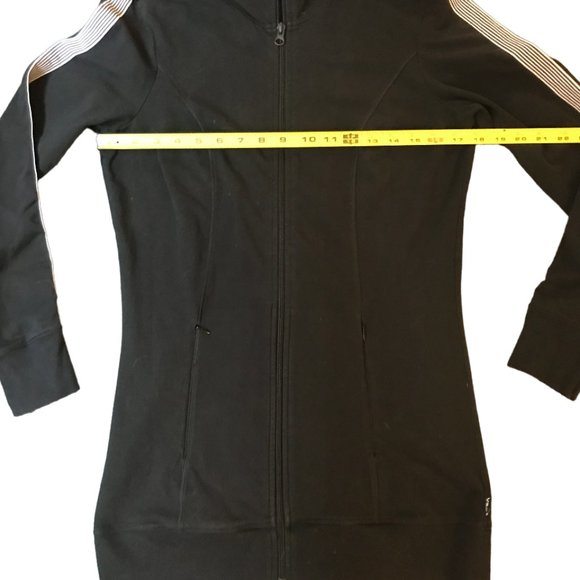 Victoria's Secret VSX SPORT MEDIUM full zip Jacket black long sleeve M - Picture 3 of 11